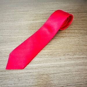 Classic Red Hermes Tie